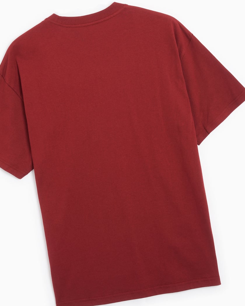 Polar Skate Co. Reaper Men's T-Shirt Burgundy PSC-F23-30