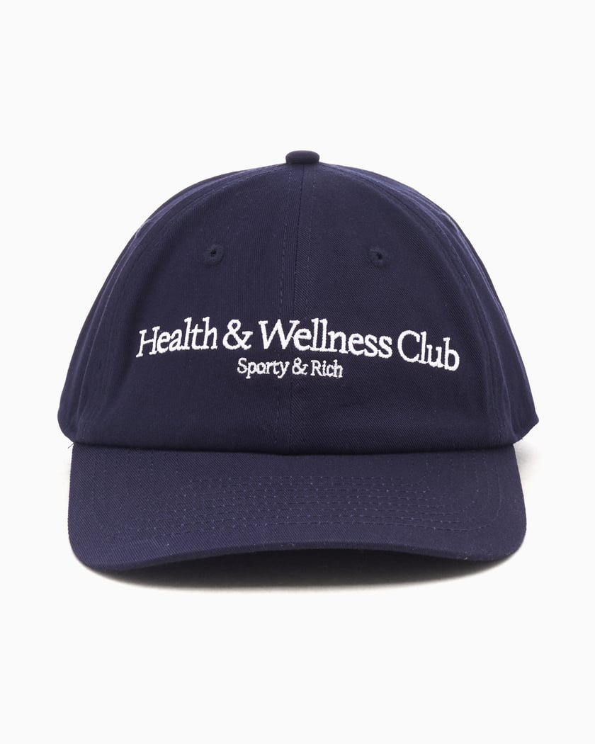 ❮美品☆完売☆❯sporty&rich キャップ health club Sporty & Rich Health & Wellness Unisex Cap Unisex Cap Blue