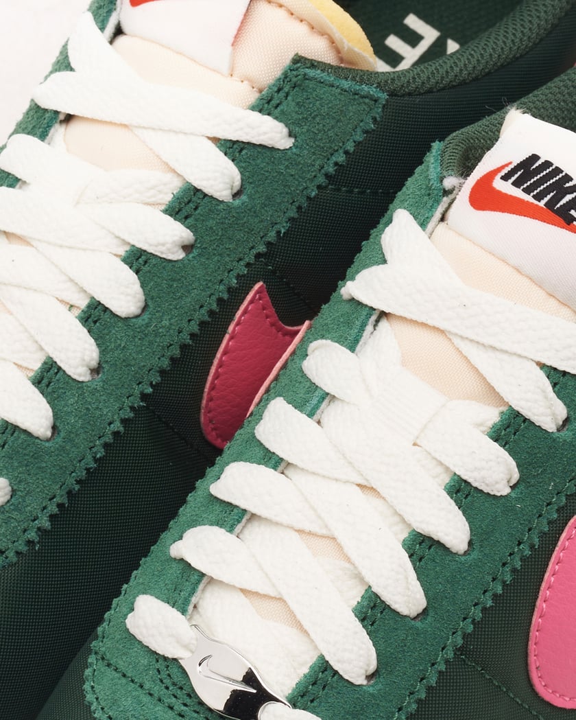 Nike Women s Cortez TXT Soft Pink Green HF9994 300 FOOTDISTRICT