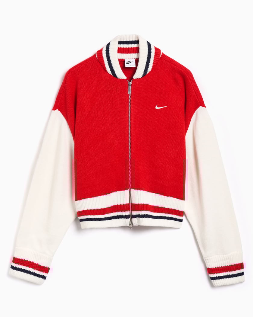 Cardigan Oversize Nike Sportswear per donna Rosso HV2494-657