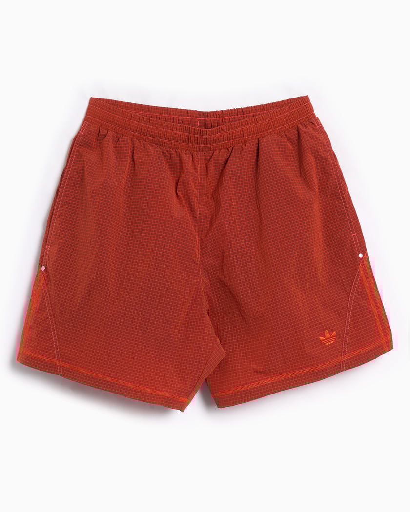 adidas Originals Long Beach Unisex Shorts Rot JX6144 FOOTDISTRICT