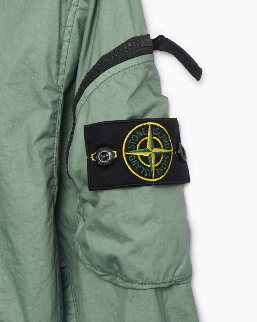 Stone Island Men's Bomber Jacket Green K1S154100004S0A21 Stone Island Men's Bomber Jacket Green K1S154100004S0A21