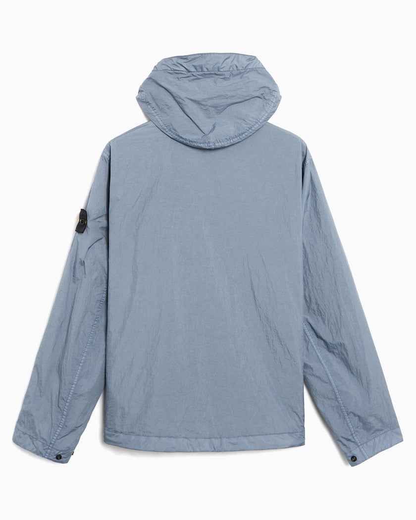 Stone Island Crinkle Reps NY Men's Windbreaker Blue L1S154100001