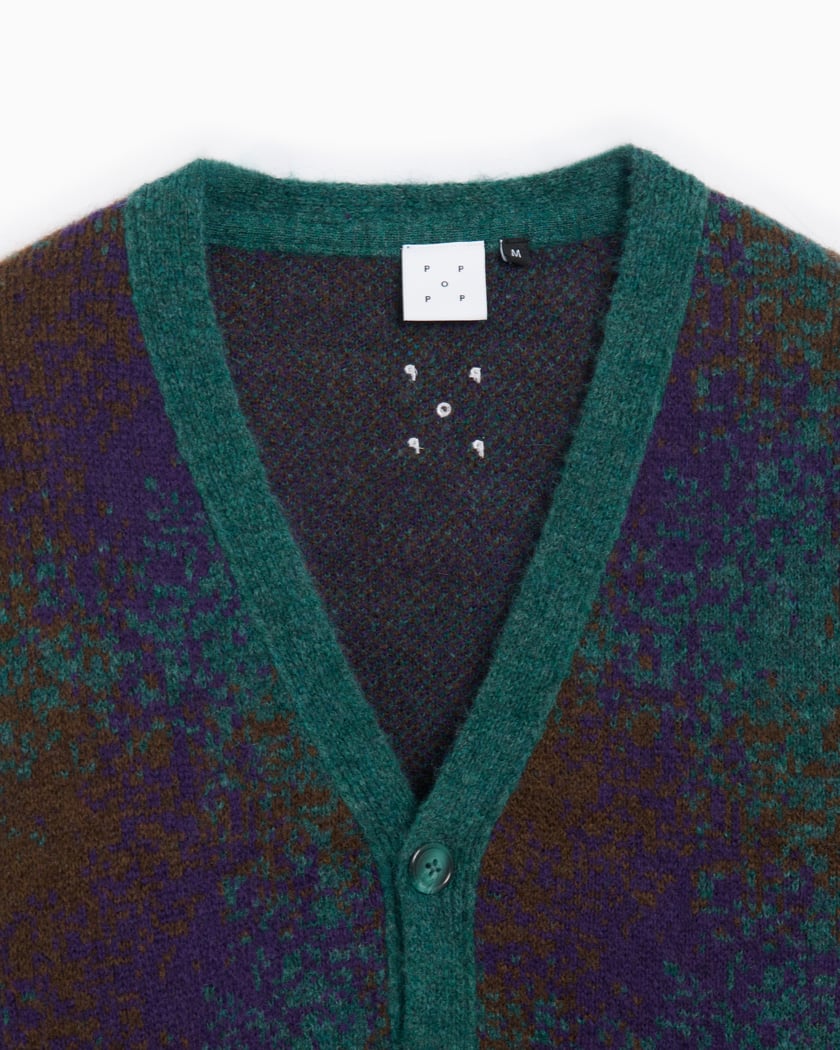 Pop Trading Company Men's Knitted Cardigan Multi POPAW24_06-003 |  FOOTDISTRICT
