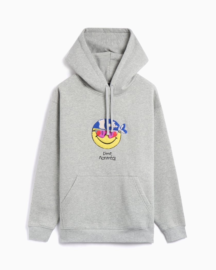 Sudadera con capucha Dime MTL Rawdon para hombre Gris