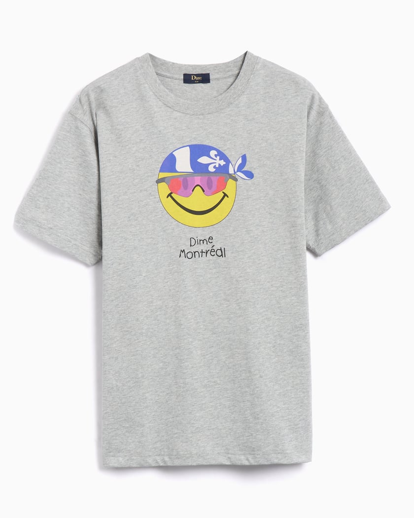トップス dime mtl day off shirt 25ss Dime MTL Rawdon Men's T-Shirt Men's T-Shirt Gray
