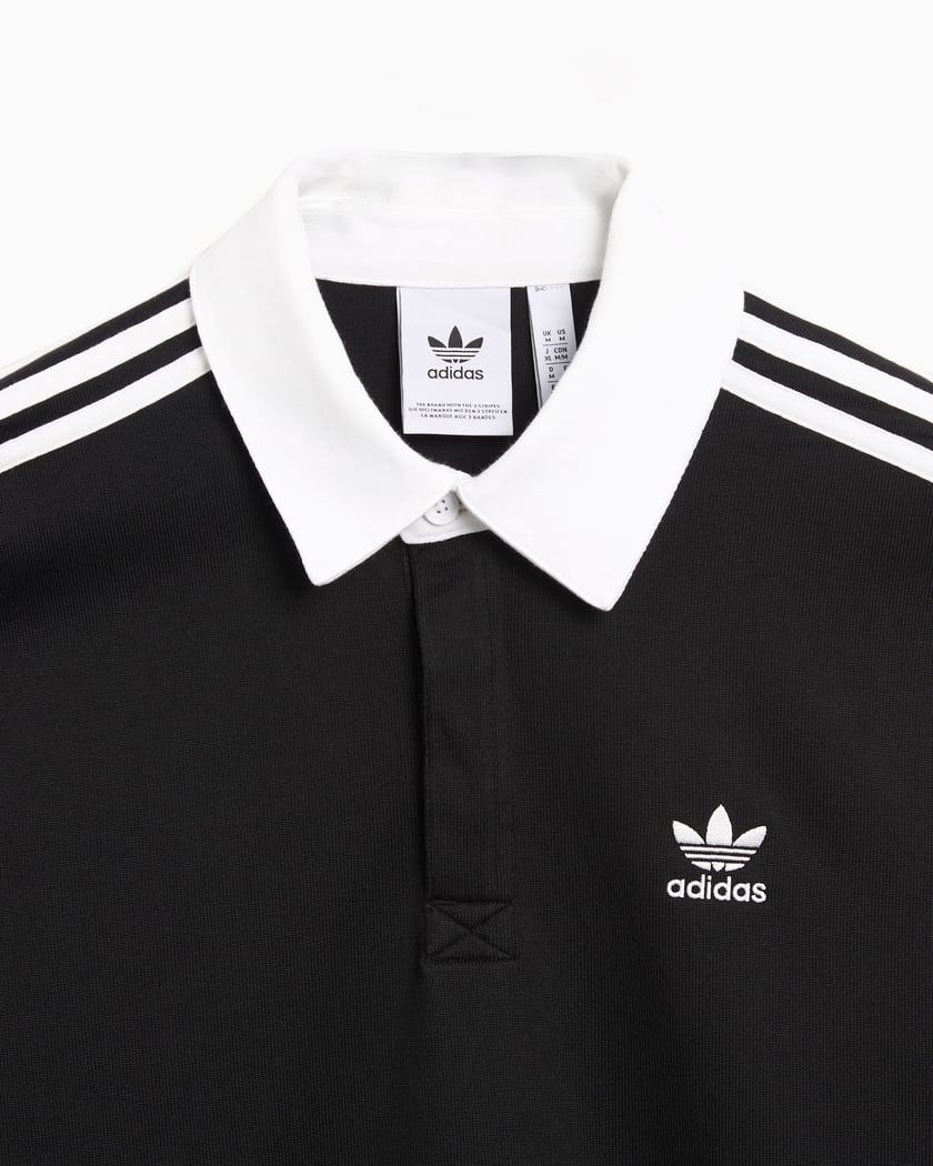 adidas Originals Men s Rugby Polo Schwarz IZ4806 FOOTDISTRICT