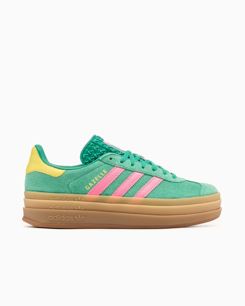 adidas Originals Women's Gazelle Bold Verde JH9668 FOOTDISTRICT
