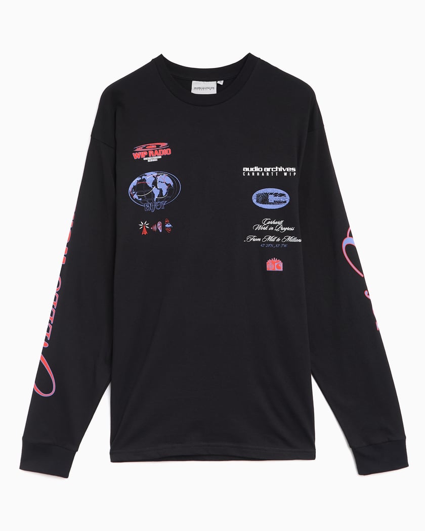 Carhartt WIP Audio Archives WIP Graphic Long-Sleeved Unisex T