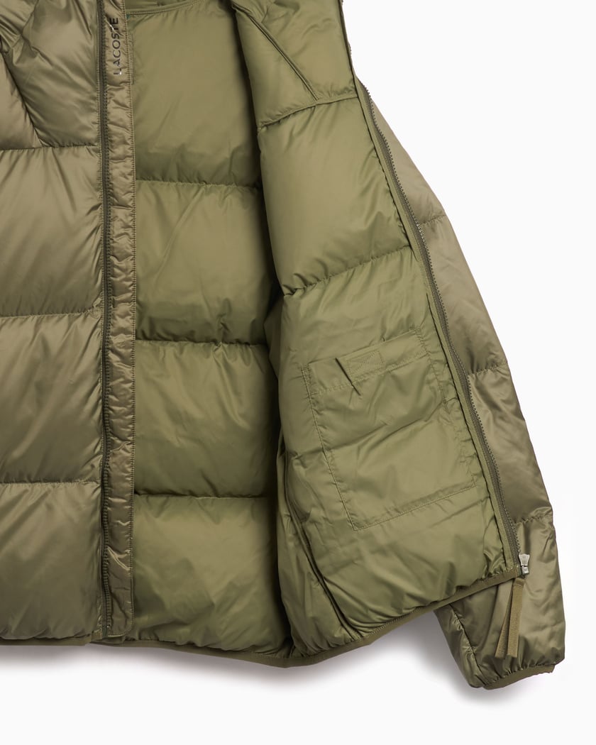 Short Jacket Lacoste Quilted Jacket Green Lacoste L!VE Women's