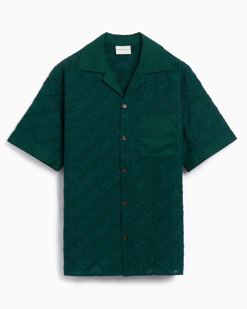 Tシャツ・カットソー DROLE DE MONSIEUR Navy Cotton Slogan T-Shirt