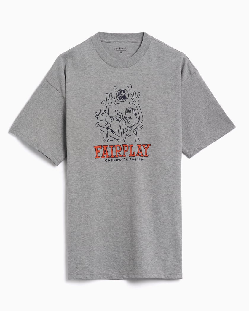 Carhartt WIP Fairplay Relaxed Unisex T-Shirt Gray I035433