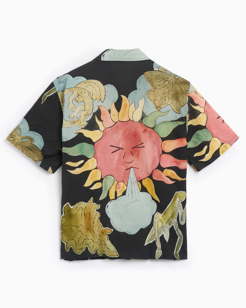 Our Legacy Men's Box Short Sleeve Shirt Boxy Men's Shirt