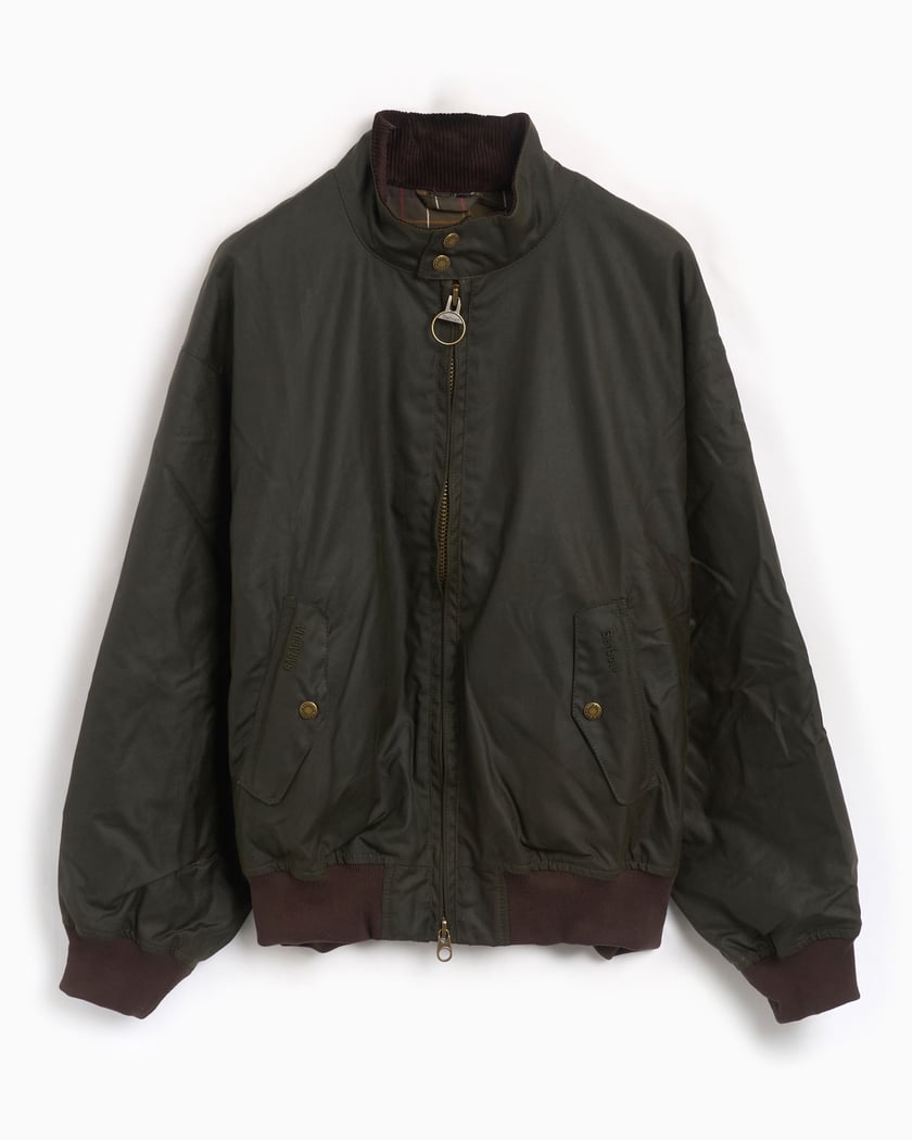 Mens barbour bomber jacket hotsell
