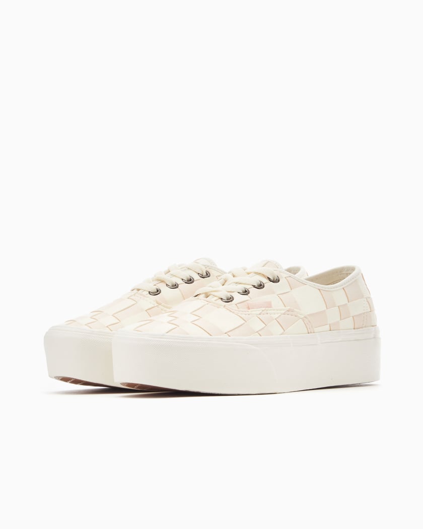 Vans authentic woven check top