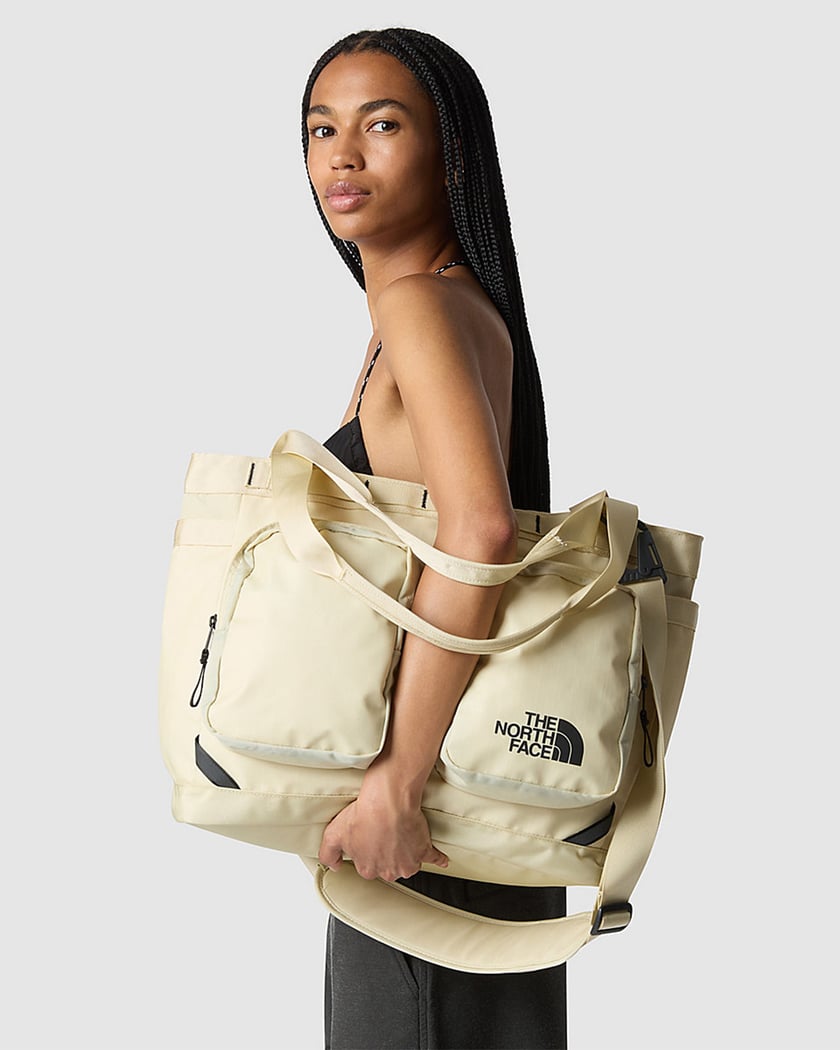 The North Face Base Camp Unisex Voyager Tote Bag White NF0A81BM4D51 FOOTDISTRICT
