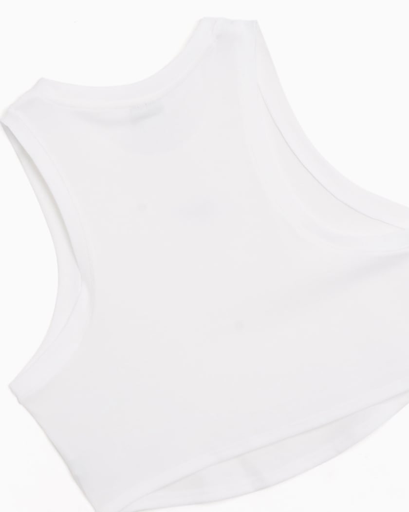 Nike Sportswear Essentials Women's Ribbed Tank Top White FB8279-100