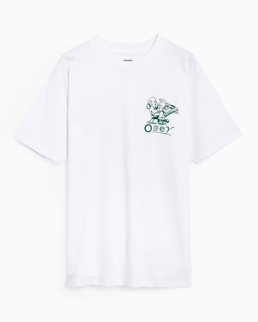 OBEY Clothing Strawberry Relaxed Men's T-Shirt White