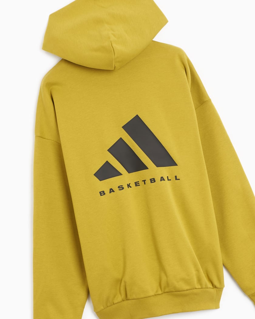 adidas Performance One Basketball Unisex Oversized Fleece Hoodie