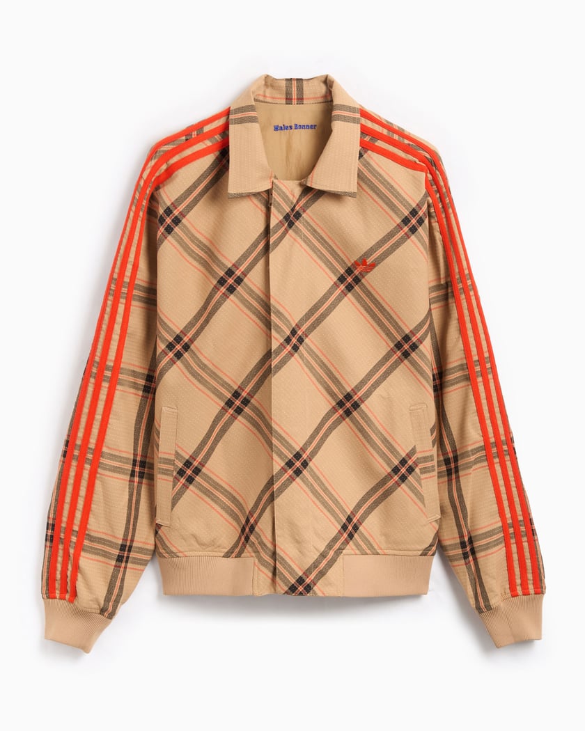 adidas Originals x Wales Bonner Harris Men s Reversible Jacket Beige IW3601 FOOTDISTRICT