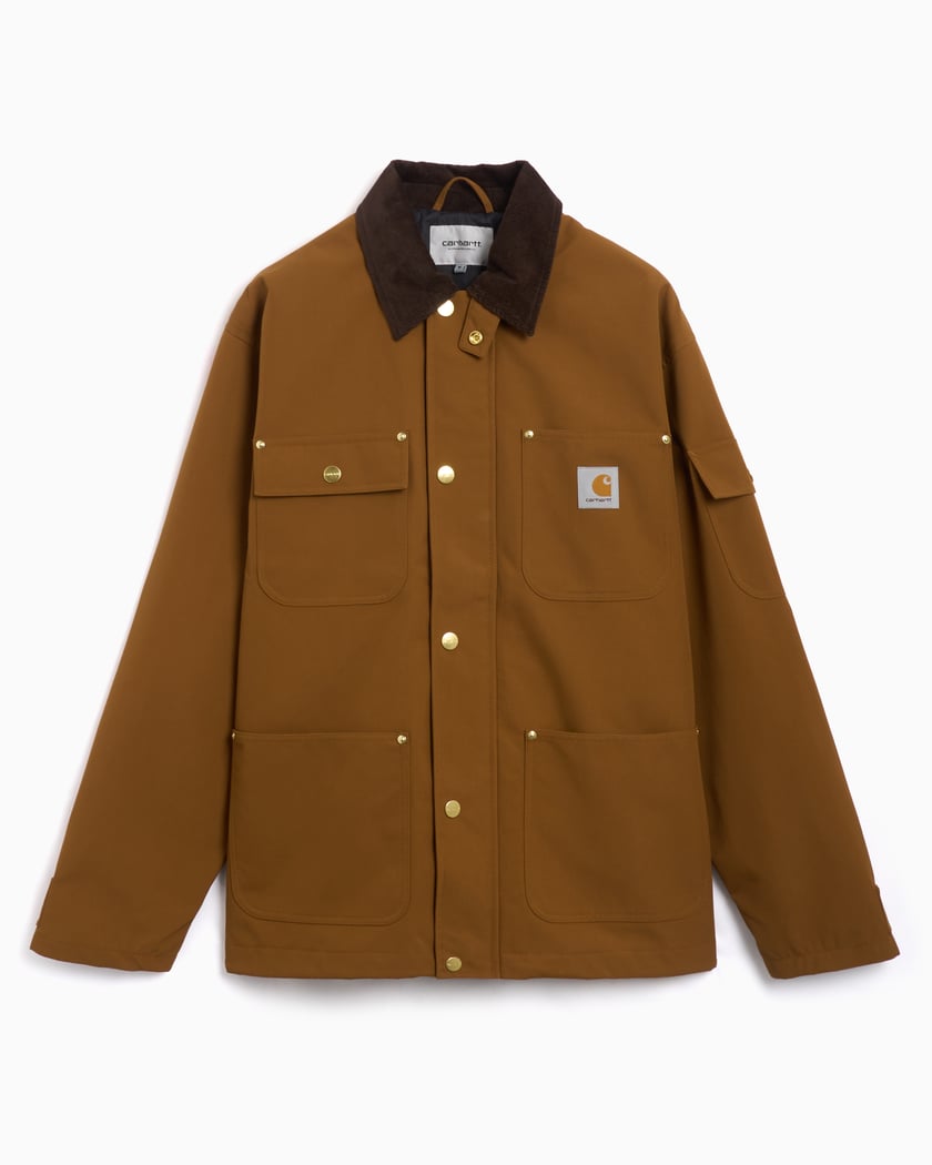 Work Jacket Carhartt WIP Clapton Men's Jacket para hombre Marrón