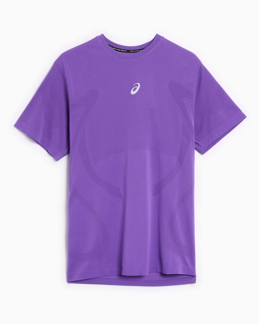 Asics Apparel Asics T Shirt Femme Violet Running Shoes ASICS NOOSA