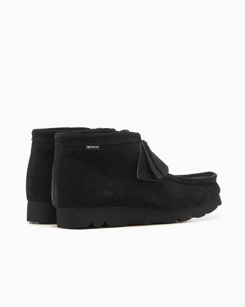 Clarks Wallabee Boot Gore-Tex Vibram Black 26179256 | FOOTDISTRICT