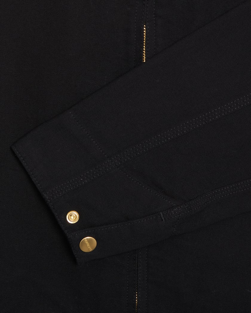 Carhartt WIP Detroit Men's Work Jacket Black I033112-00E02 Carhartt WIP Detroit Men's Work Jacket Black I033112-00E02