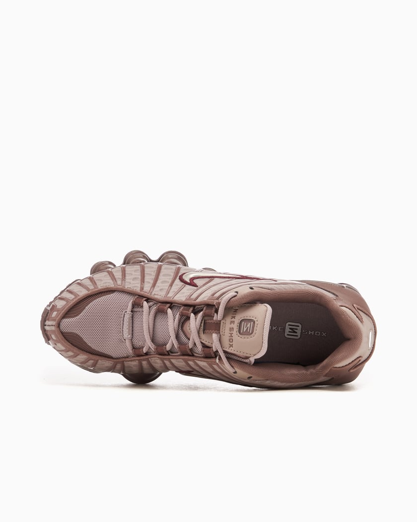 Nike shox donna marroni on sale