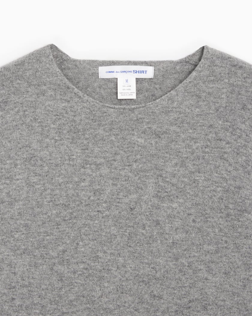 Comme Des Garcons Shirt Free Live Men s Knit Sweater Grijs FN N007 W24 3 FOOTDISTRICT