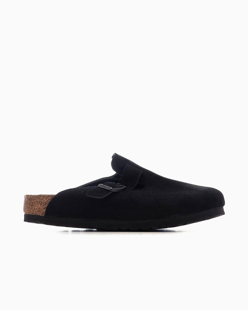 BIRKENSTOCK Boston VL Soft Footbed Regular Black 660471