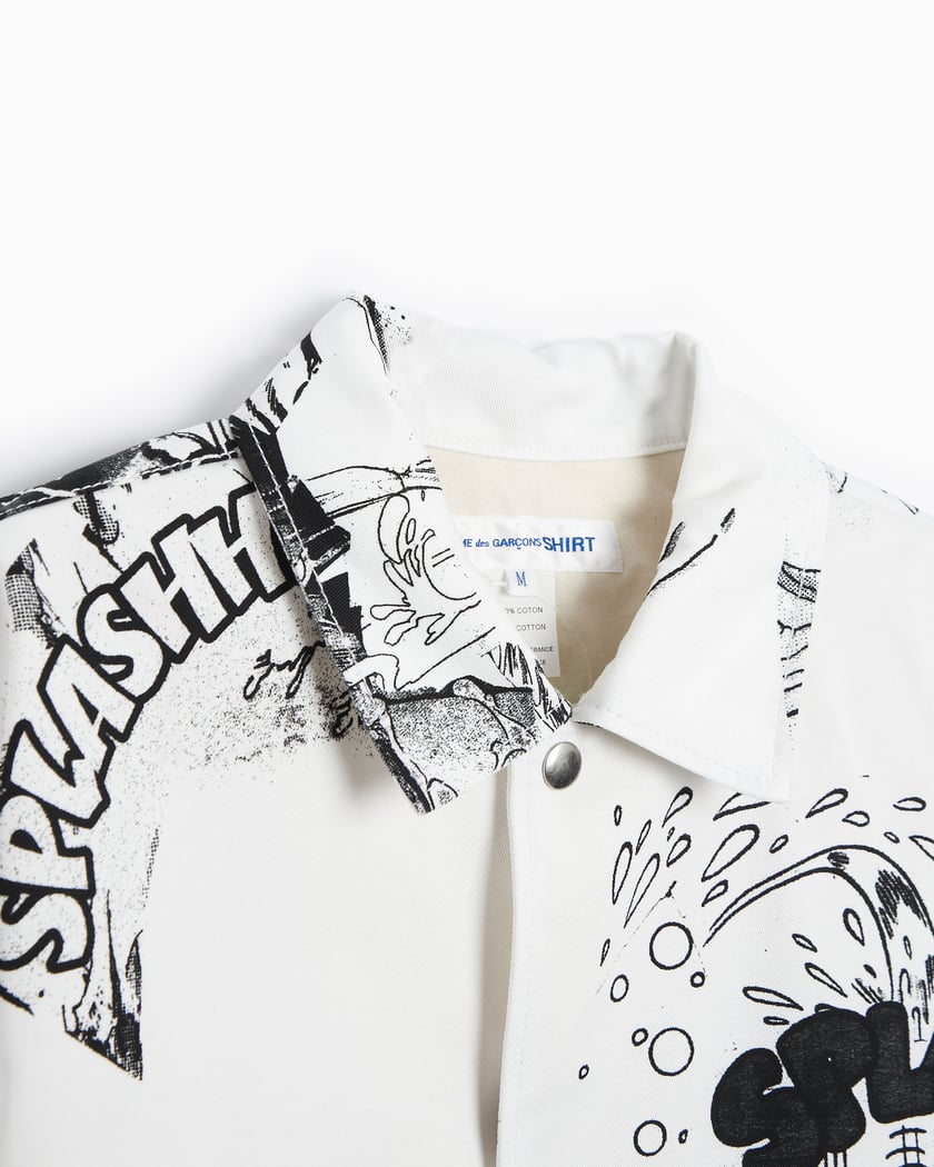 Comme Des Garçons Shirt x Christian Marclay Men's Woven Jacket