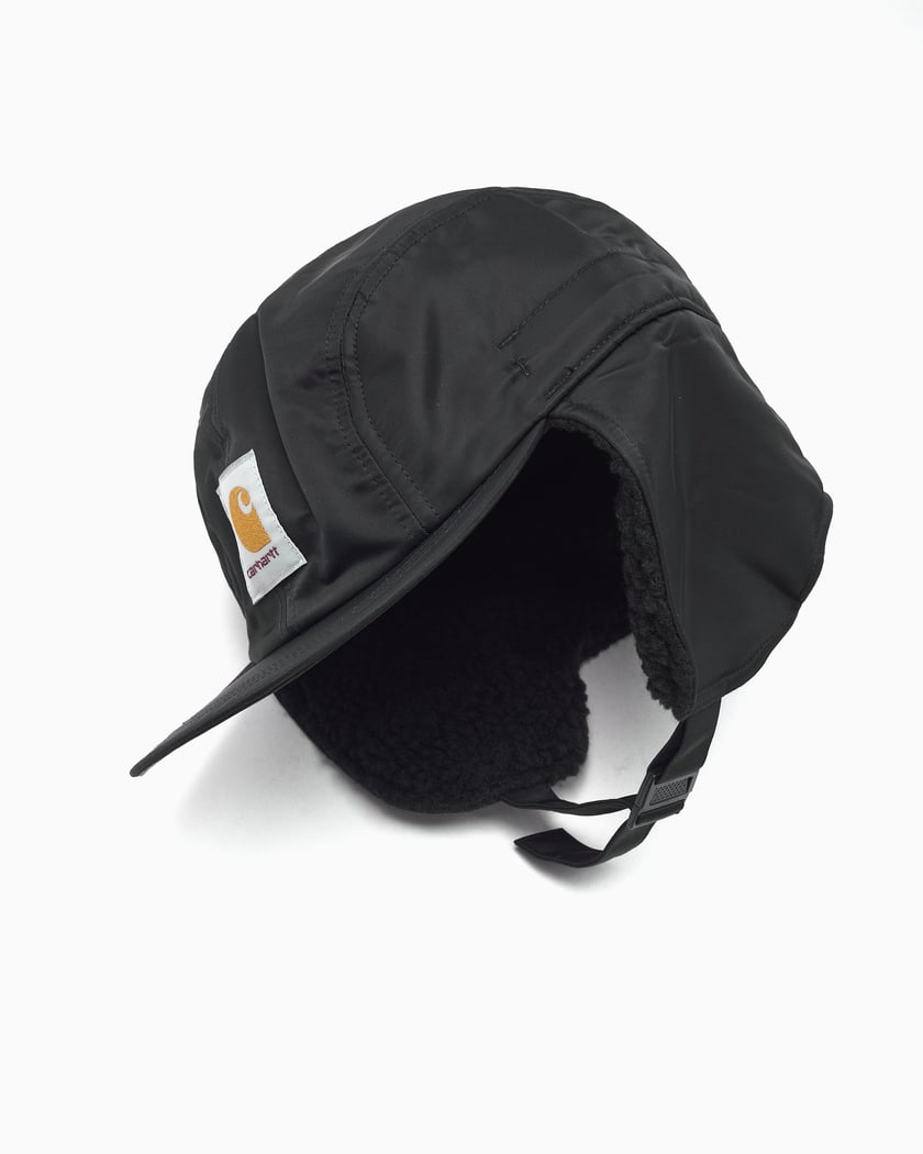 Carhartt WIP Oltera Ear With Earflaps Unisex Cap Black I035409