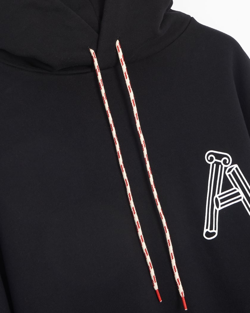 Aries Column Men's Hoodie Black FTAR20010-BLK | FOOTDISTRICT