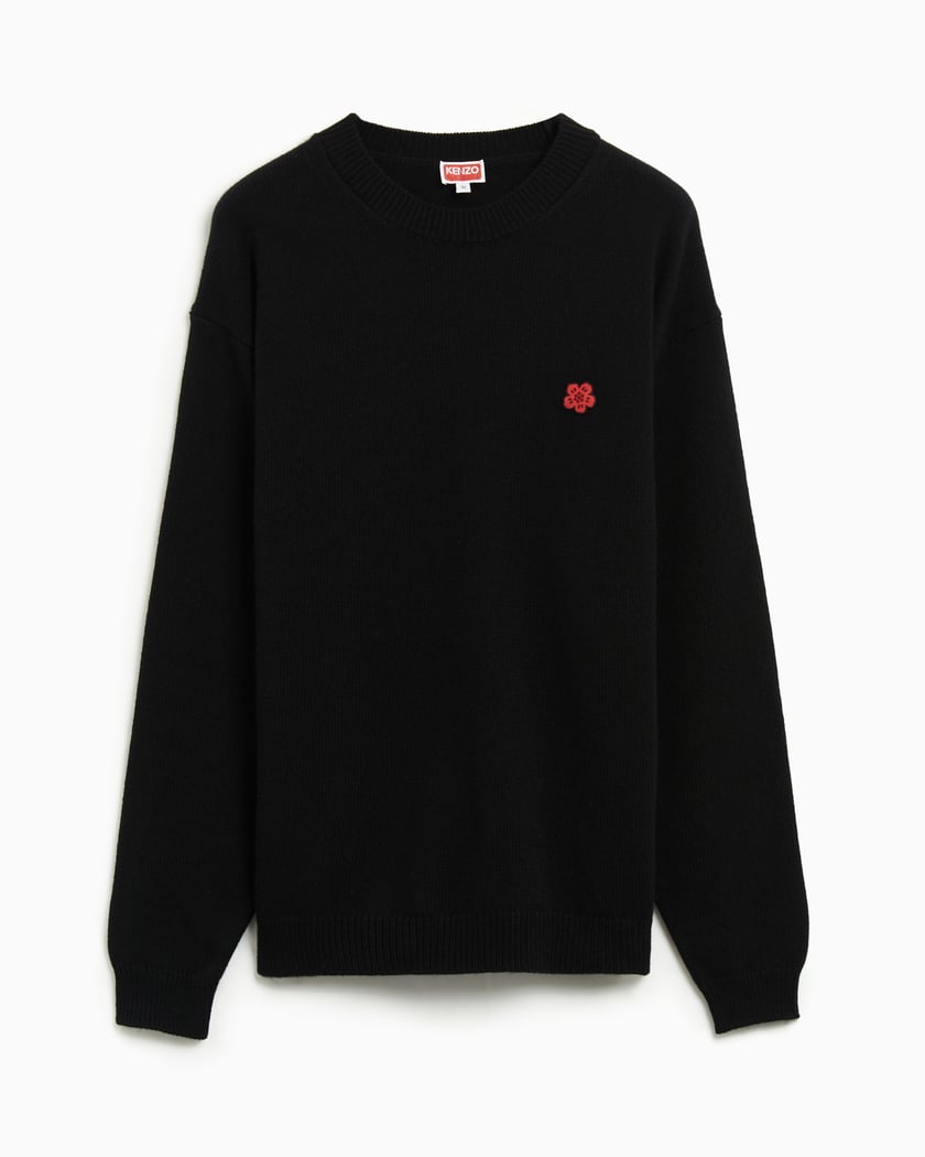 Kenzo Boke Flower Men s Sweater Schwarz FE65PU4843LC 99J FOOTDISTRICT