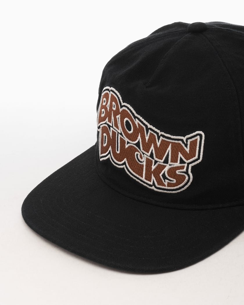 Carhartt WIP Brown Ducks Unisex Cap Black I033922-89XX