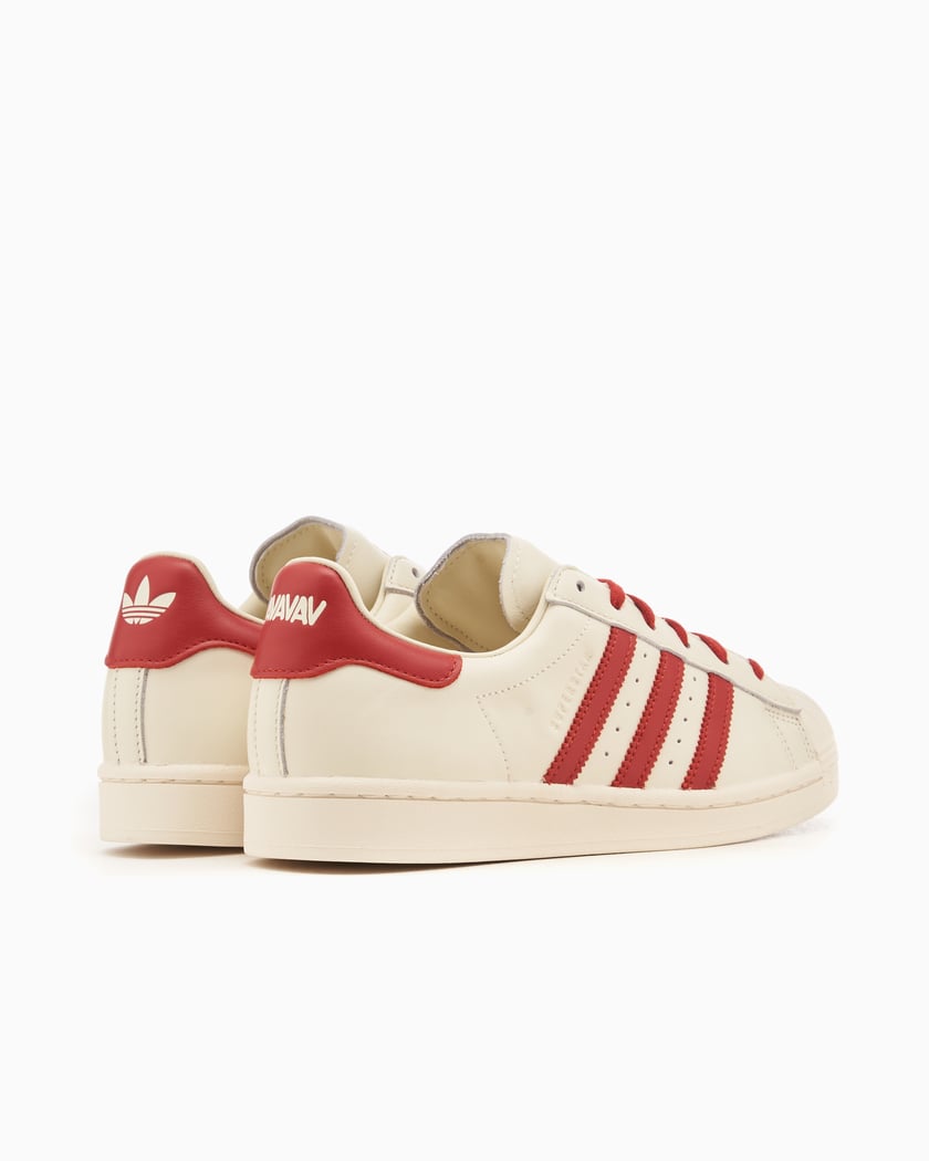 adidas Originals x AVAVAV Women s Superfinger Superstar Red JP7142 FOOTDISTRICT
