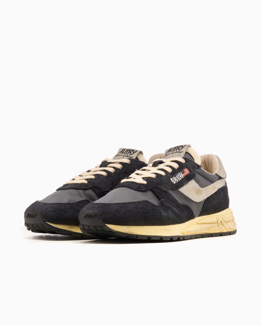 Autry Reelwind Super Vintage Low Nero WVLMNC05 | FOOTDISTRICT