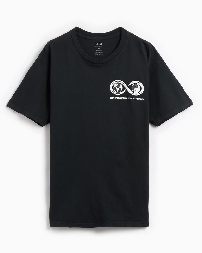 OBEY Clothing Obey Life Sentence Men s T Shirt Nero 163813788 VBL FOOTDISTRICT