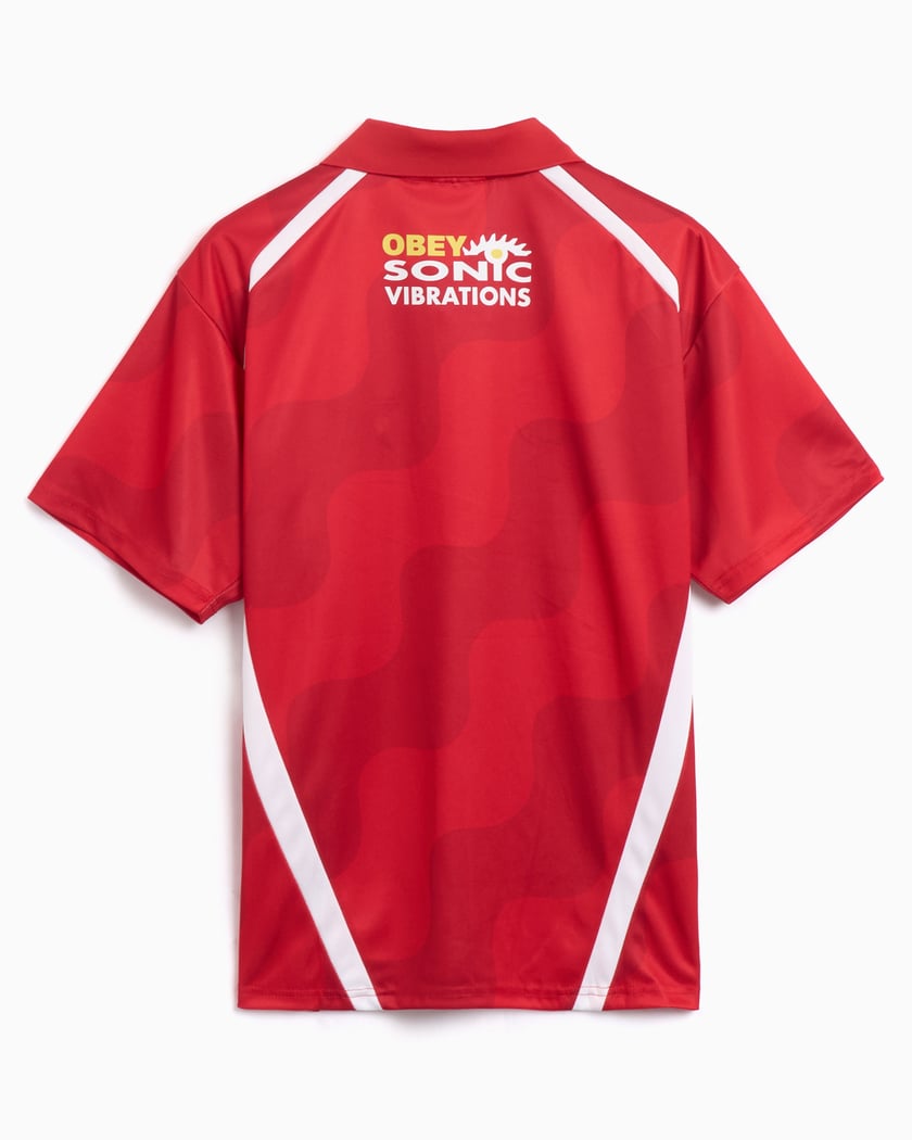 OBEY Clothing Obey Men's Soccer Jersey Relaxed Men's T-Shirt