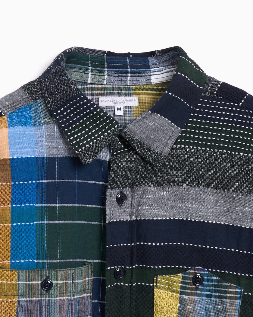 Engineered Garments Work Men's Shirt Multi 25S1A007-ES069