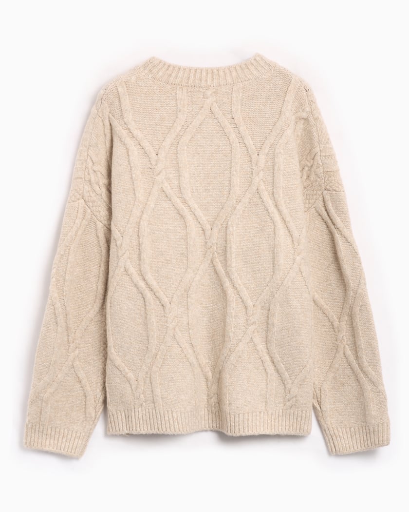 Tan sweater top