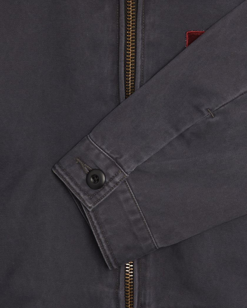 Liberaiders® Men's Garment Dyed Zip Jacket Gray 700032401