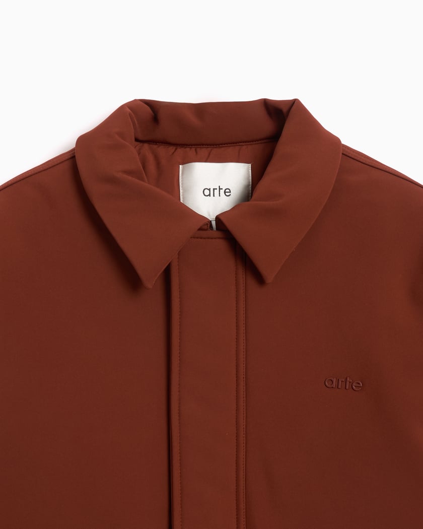 Arte Antwerp Men's Polyester Jacket Orange AW24-084J-Orange