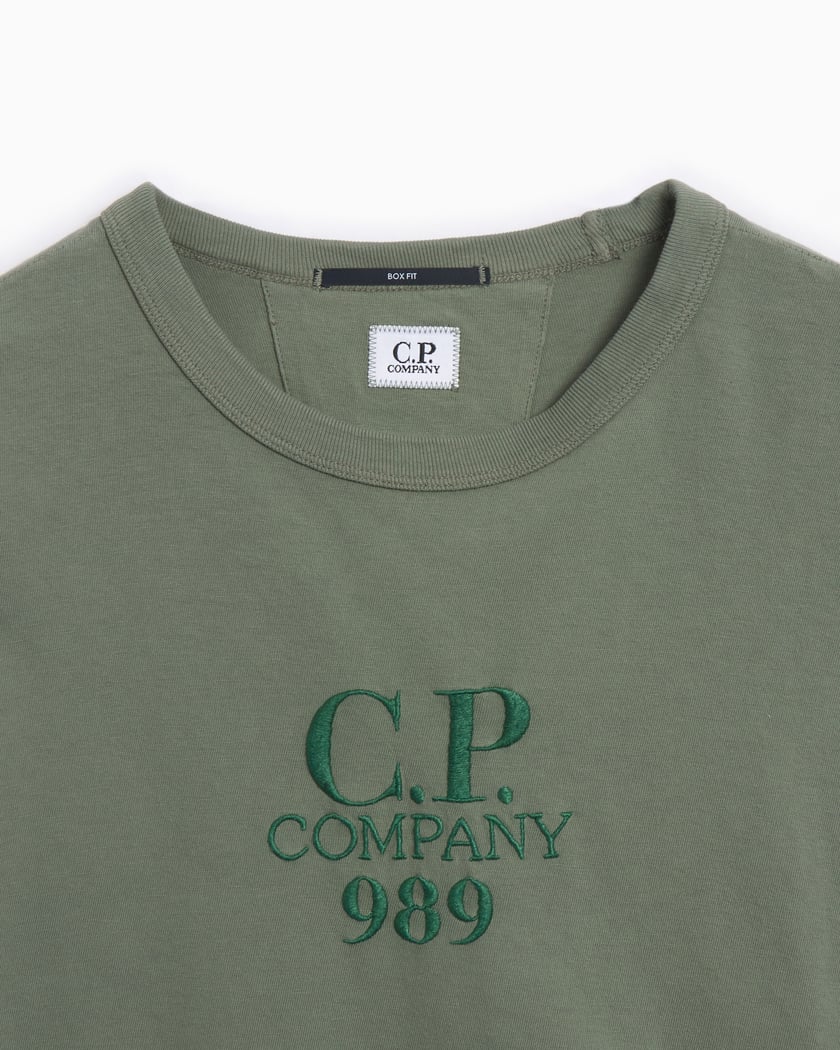 CP Company Men's Short Sleeve T-Shirt Green