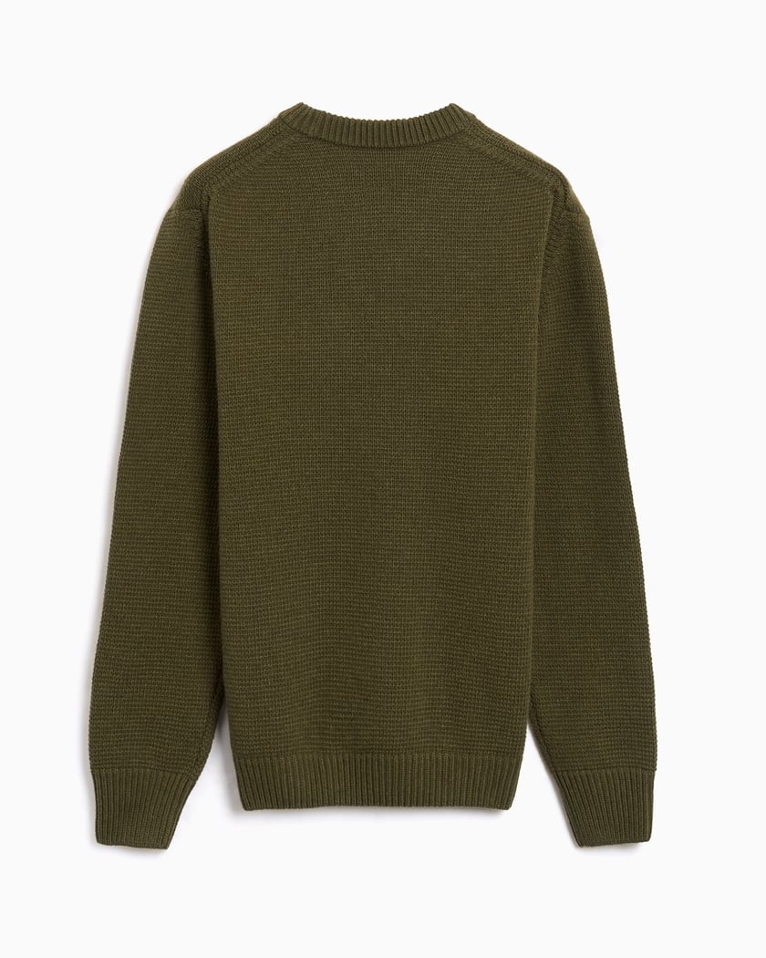 CP Company Men's Sweater Green 19CMKN244A110149M-652 | FOOTDISTRICT