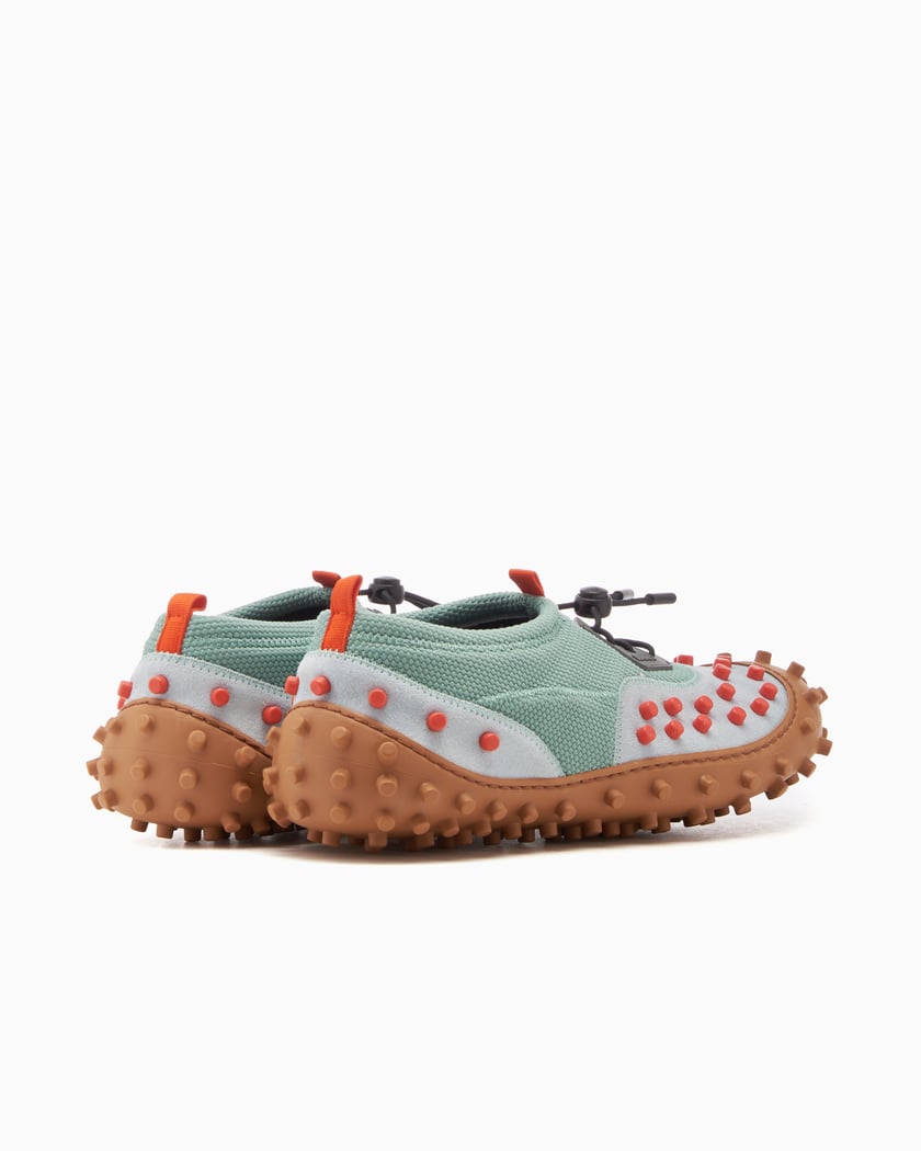 本物保証!  1000CHIODI Lace-Up Aqua Elastic Sunnei TRK Brown Blue, PCパーツ