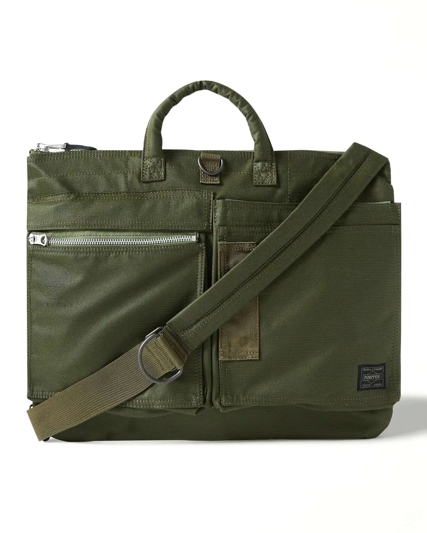 Porter-Yoshida & Co. Flying Ace Unisex 2 Way Short Helmet Bag