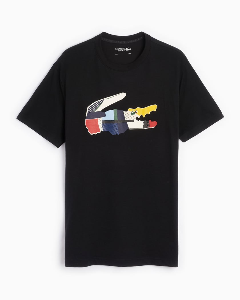 Lacoste sport deals logo t shirt