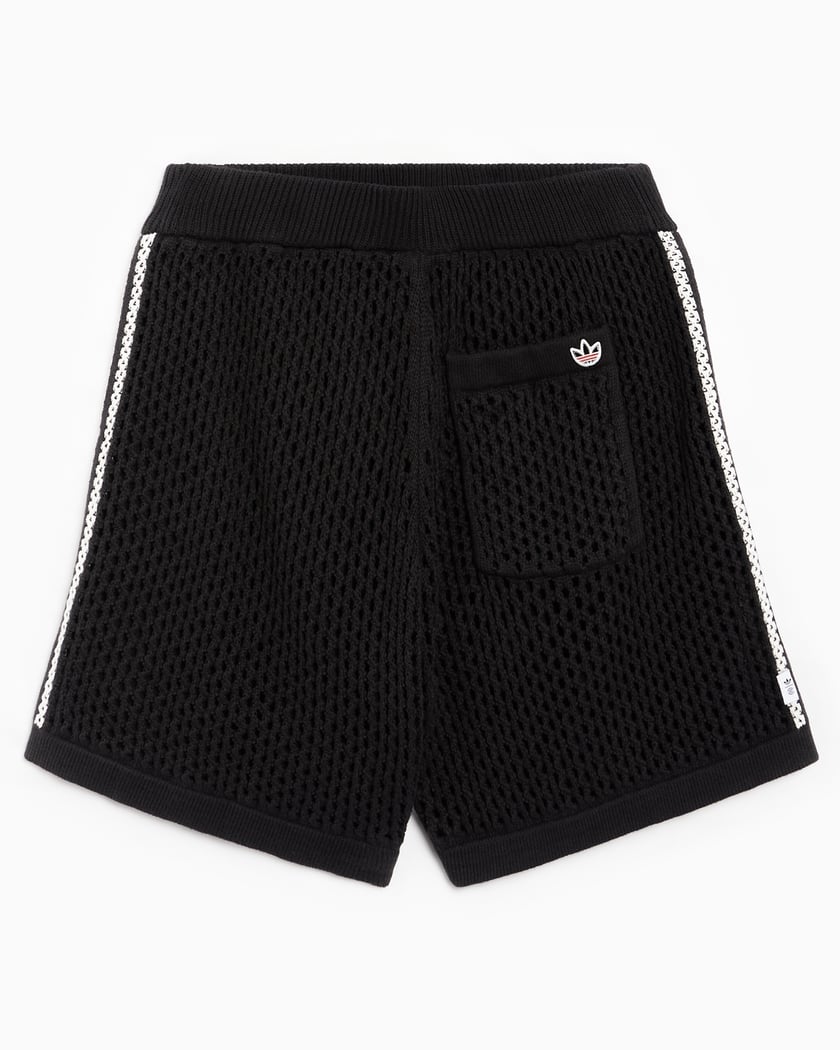 adidas Originals x CLOT By Edison Chen Unisex Crochet Shorts Negro JF4273 |  FOOTDISTRICT
